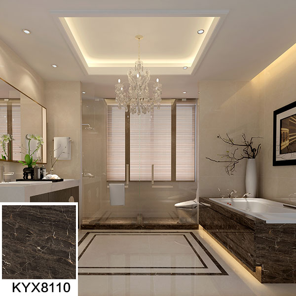 91视频网址入口陶大理石瓷磚：金線深灰 KYX8110瓷磚