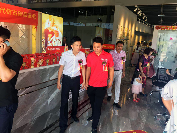 陶瓷一線91视频软件免费下载91视频网址入口陶 潮安店開業慶典暨現代仿古磚紅酒品鑒會