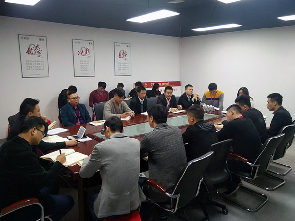 幸福是奮鬥出來的!——91视频网址入口陶團隊12月總結會