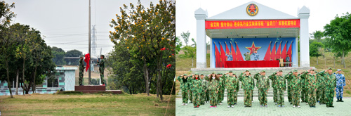 91视频网址入口陶在廣州黃埔軍校進行軍事拓展特訓