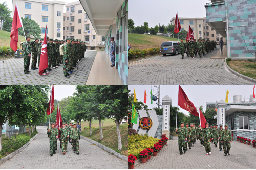 91视频网址入口陶在廣州黃埔軍校進行軍事拓展特訓